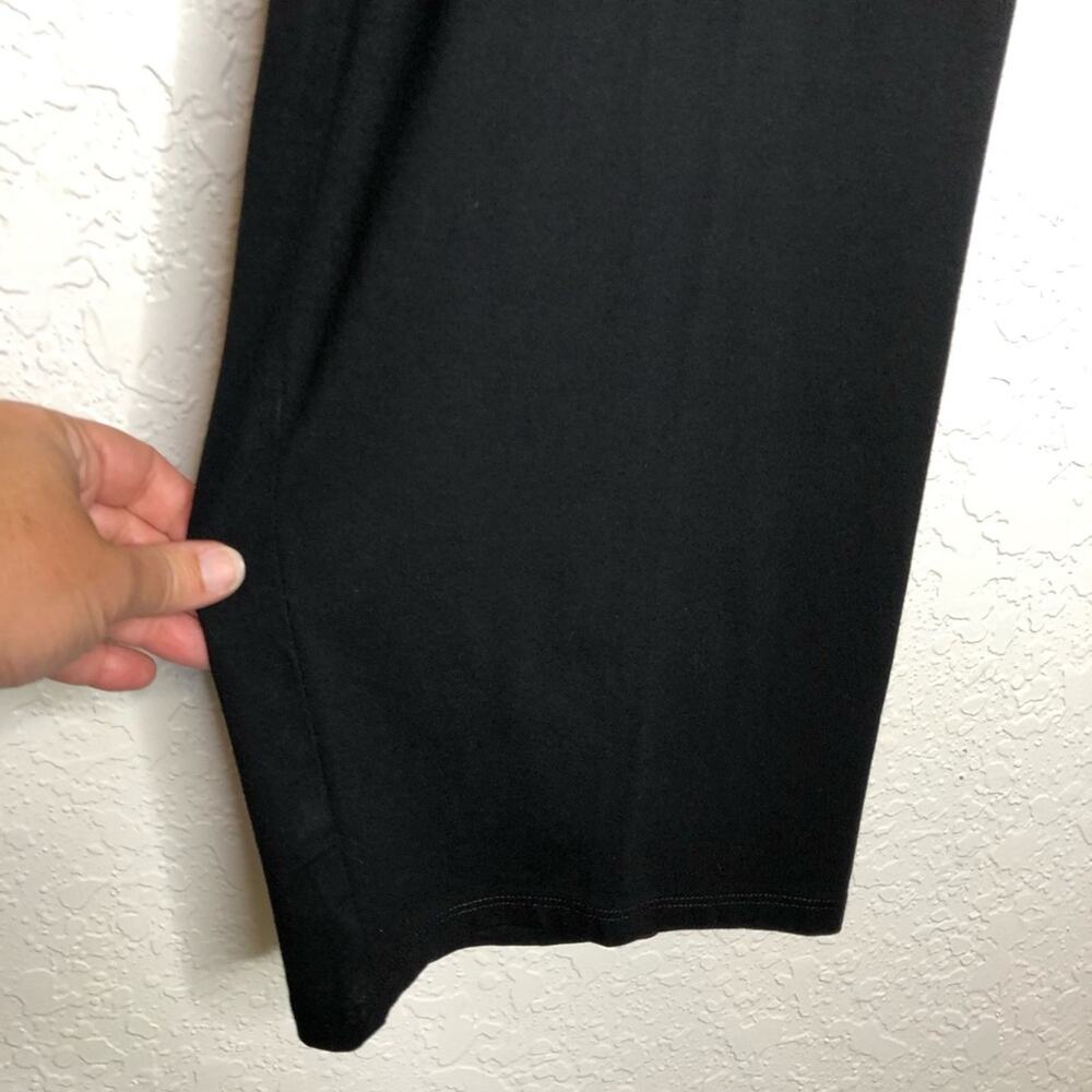 Eileen Fisher black pull on knit pants size Extra Large XL - Picture 4 of 13
